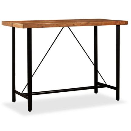 Barbord massiv akacia 150x70x107 cm