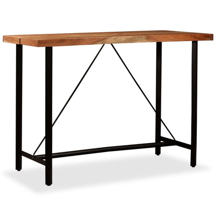Barbord massiv akacia 150x70x107 cm