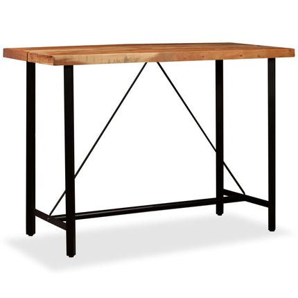 Barbord massiv akacia 150x70x107 cm