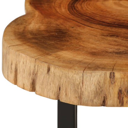 Soffbord massivt akaciaträ 60x55x25 cm