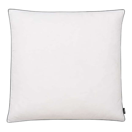 Kuddar 2 st dun-/fjäderstoppning lätt 80x80 cm vit