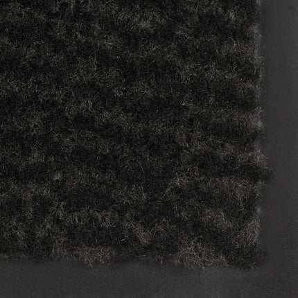 Dörrmatta rektangulär tuftad svart 40x60 cm