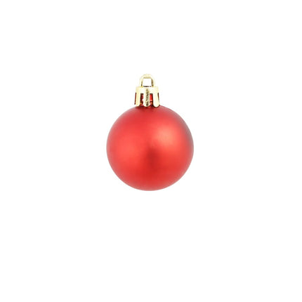 Julgranskulor 100 st röd/guld/grön