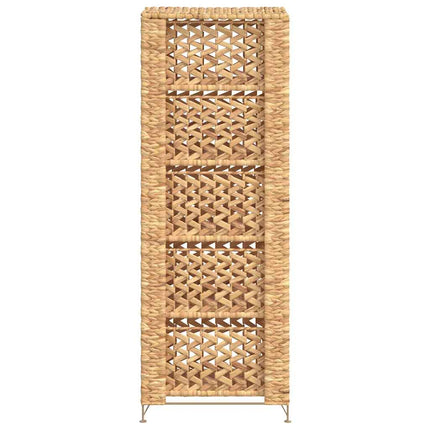 Förvaringsmöbel med 5 korgar 25,5x37x100 cm vattenhyacint