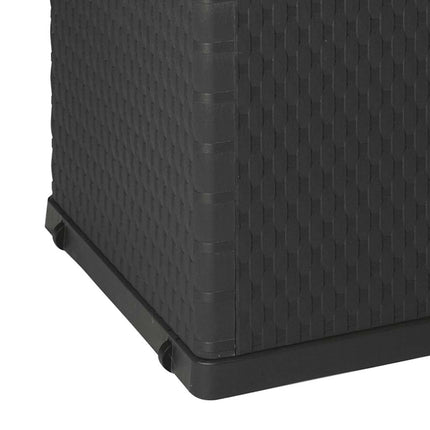 Dynbox antracit 120x56x63 cm PP-rotting