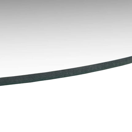 Väggspegel rund 50 cm glas