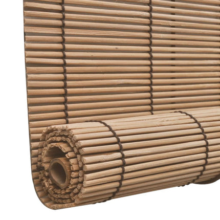 Rullgardin bambu 140x220 cm brun