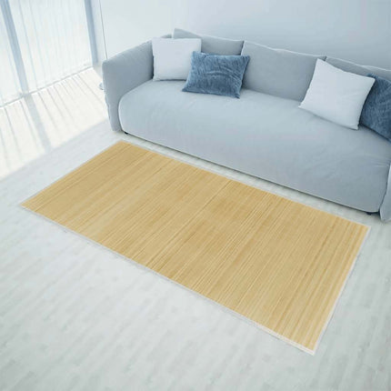 Bambumatta 100x160 cm naturlig