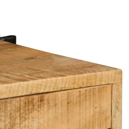 Skänk massivt mangoträ 150x40x80 cm