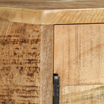 Skänk massivt mangoträ 150x40x80 cm
