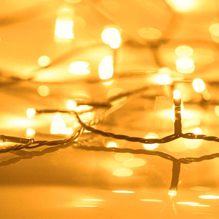 Ljusslinga med 1000 LED 100 m 8 ljuseffekter IP44 varmvit