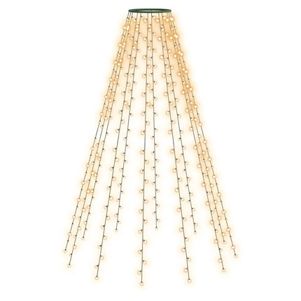 Ljusnät för julgran 180 LED 180 cm