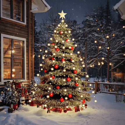 Ljusnät för julgran 210 LED 210 cm