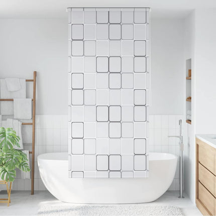 Rullgardin för dusch 120x240 cm fyrkant