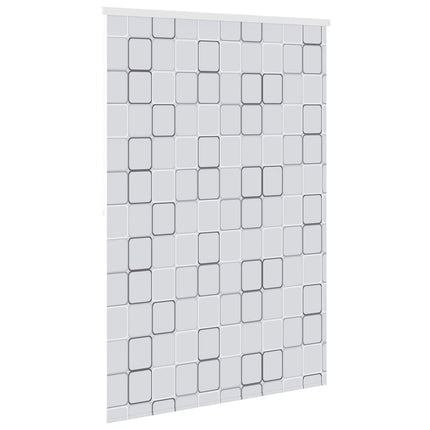 Rullgardin för dusch 140x240 cm fyrkant