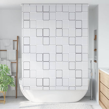 Rullgardin för dusch 160x240 cm fyrkant