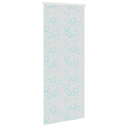 Rullgardin för dusch 100x240 cm bubbla