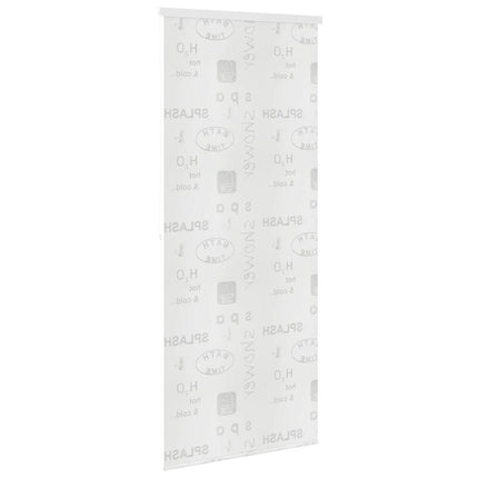 Rullgardin för dusch 100x240 cm stänk