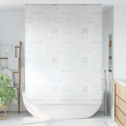 Rullgardin för dusch 140x240 cm stänk