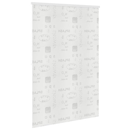 Rullgardin för dusch 160x240 cm stänk