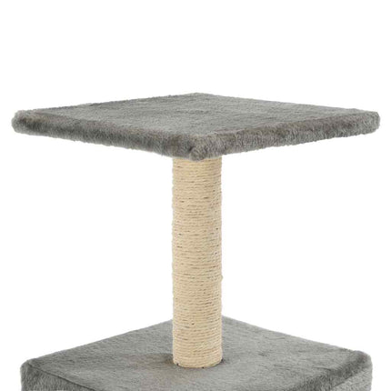 Klösträd med sisalpelare 55 cm grå