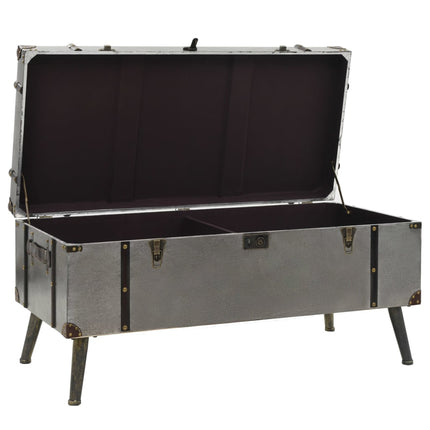 Soffbord MDF och aluminium 102x51x47,5 cm