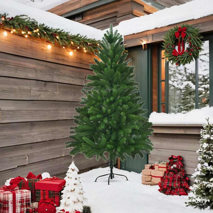 Plastgran verklighetstrogna barr 210 cm grön