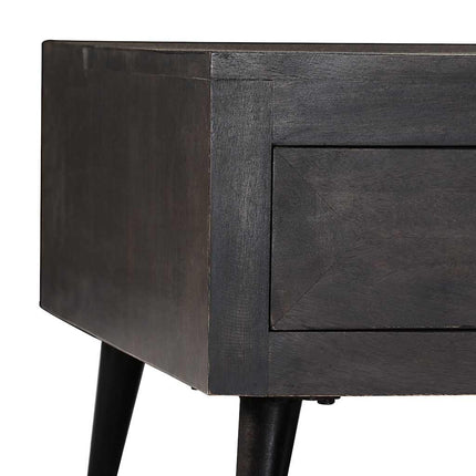 Soffbord Massivt Mangoträ 100X60X35 Cm