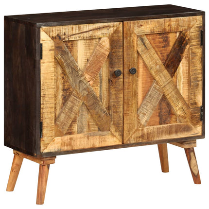 Skänk massivt mangoträ 85x30x75 cm