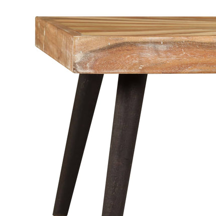 Soffbord massivt mangoträ 90x55x36 cm