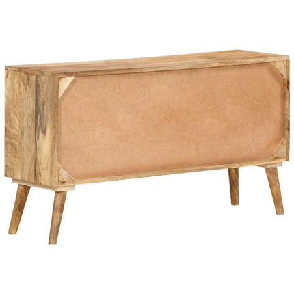 Skänk massivt mangoträ 110x30x60 cm