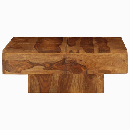 Soffbord 80x80x30 cm massivt akaciaträ