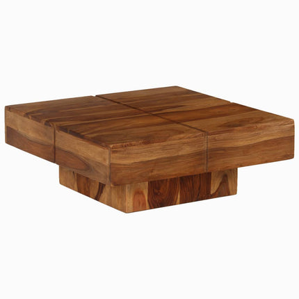 Soffbord 80x80x30 cm massivt akaciaträ