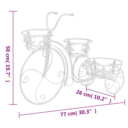 Växtställ cykel vintage stil metall