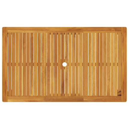 Trädgårdsbord 150x90x74 cm massivt akaciaträ