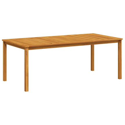 Trädgårdsbord 200x100x74 cm massivt akaciaträ
