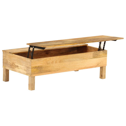 Soffbord massivt mangoträ 110x55x35 cm