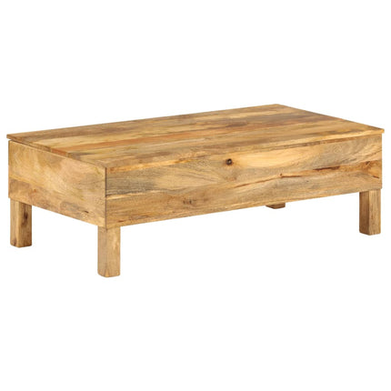 Soffbord massivt mangoträ 110x55x35 cm