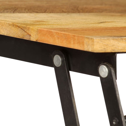 Soffbord massivt mangoträ 110x55x35 cm