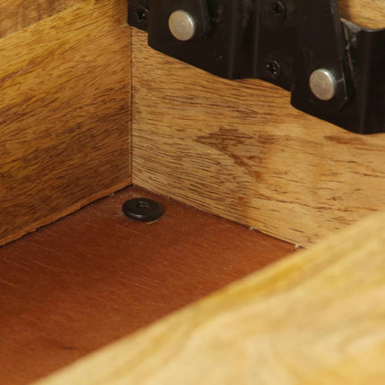 Soffbord massivt mangoträ 110x55x35 cm