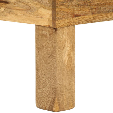 Soffbord massivt mangoträ 110x55x35 cm
