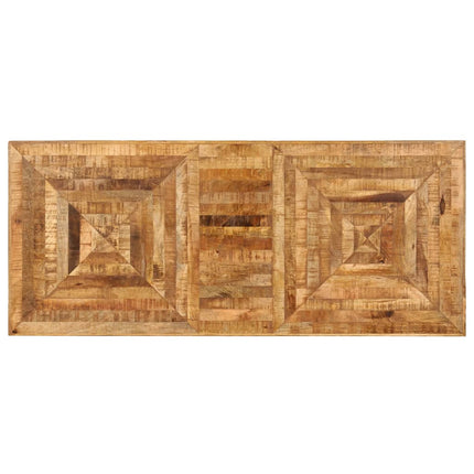 Skrivbord massivt mangoträ 118x50x75 cm