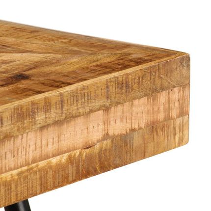 Skrivbord massivt mangoträ 118x50x75 cm