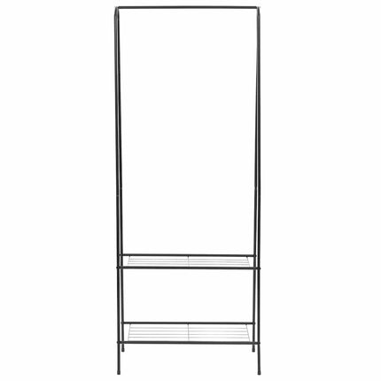 Klädställning 59x35x150 cm svart