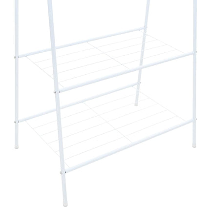 Klädställning 59x35x150 cm vit