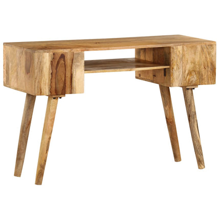 Skrivbord i massivt mangoträ 115x47x76 cm