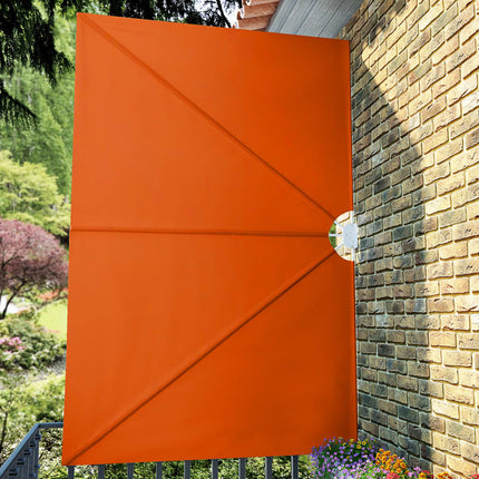 Sidomarkis för terrass terrakotta 300x200 cm