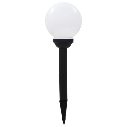 Sollampa LED set 4 st sfäriska 15 cm RGB