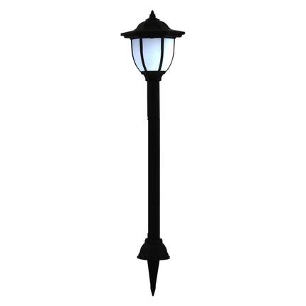 Sollampa LED set 3 st svart
