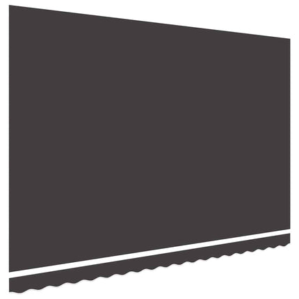 Ersättningstyg för markis grå 450x300 cm polyester